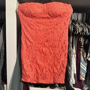 Body Central Strapless Bodycon Dress